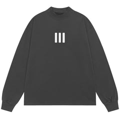 Letter Logo Printed Sweatshirt