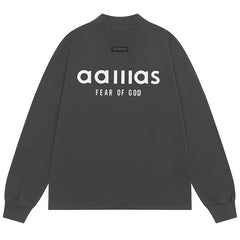 Letter Logo Printed Sweatshirt