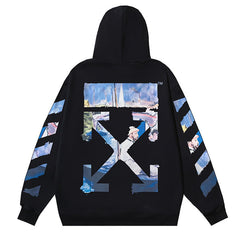 Logo Drawstring Hoodie