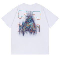 Cotton Cherub Print T-Shirts
