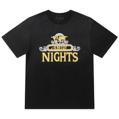 Nights Cotton Crewneck T-Shirts