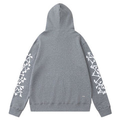 Stacked Bones Hoodies