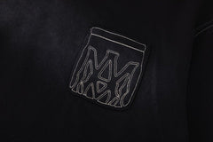 outline-pocket hoodie