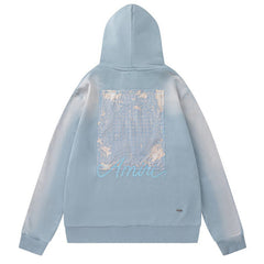 Bandana-Embellished Cotton Hoodies