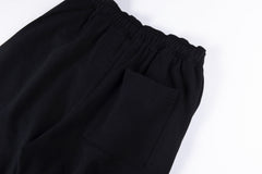 Airbrushed Skull Closed Elastic Bottom Sweatpants