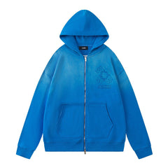 Patchwork Pattern Letter Hoodie #7211