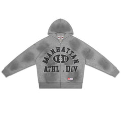 Letter Pattern Hoodie #V6099