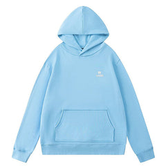 Logo-Lettering Cotton Hoodies