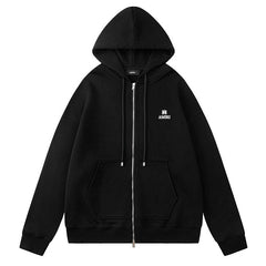 Logo-Detail Zip-up Hoodie