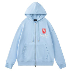 Detail Zip-up Hoodie