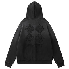 Detail Zip-up Hoodie