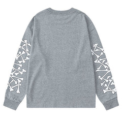 Bones Stacked Long-Sleeve T-Shirts