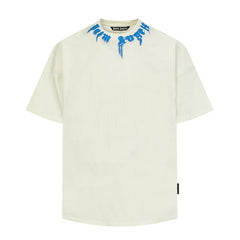 Curved-Logo Cotton T-Shirt