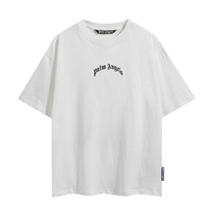 Curved-Logo T-Shirt