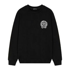 Letter Cross Pattern Sweatshirt #D12