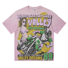 Race Car Driver Printed T-shirt #V1113