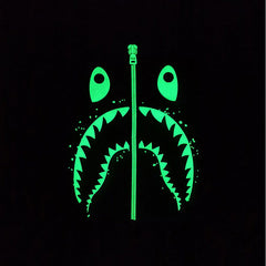 Glow Color Camo Shark T-Shirts