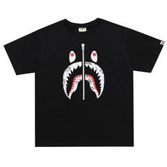 Glow Color Camo Shark T-Shirts