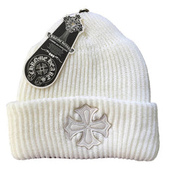CH Letter Pattern Knit Hat