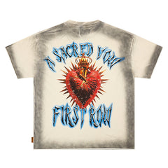Sacred Vow Crown Heart Rhinestone Tee