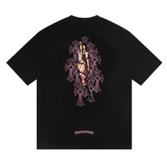 CH Cross Pattern T-shirt #Y33
