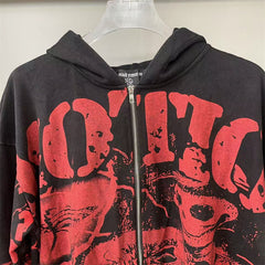 Acid Wash “Deserted” Hoodie