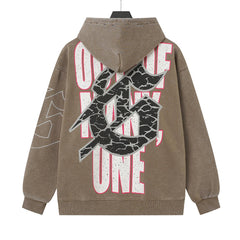 Letter Pattern Hoodies #G6609