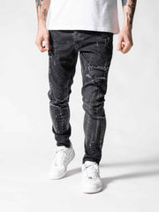 MODP Messy Black Jeans