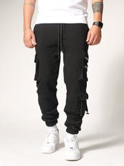 MODP Black Cargo Sweatpants