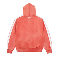 Letter Pattern Zipper Hoodie #R132