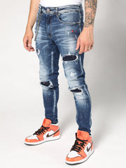 MODP Patch Blue Denim Jeans