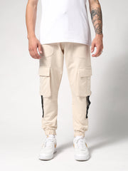 MODP Creme Cargo Sweatpants