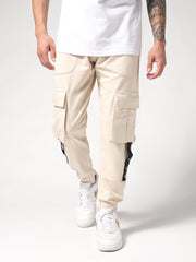 MODP Creme Cargo Sweatpants