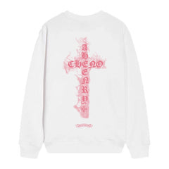 Letter Cross Pattern Sweatshirt #D10