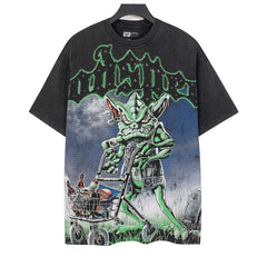 Monster Shopping Cart Pattern T-shirt #G6359/G5359