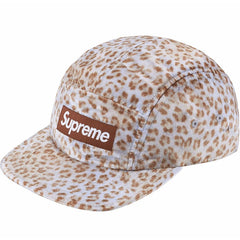 Leopard Velvet Camp Cap