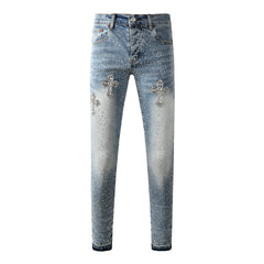 Crystal Diamond Jeans #9132