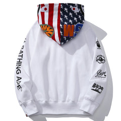 US Shark Full Zipper Hoodie