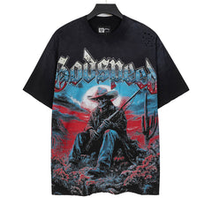 Skull Gunner Pattern T-shirt #G5409/G6409
