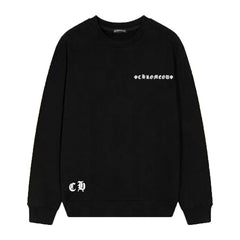 Letter Cross Pattern Sweatshirt #D33