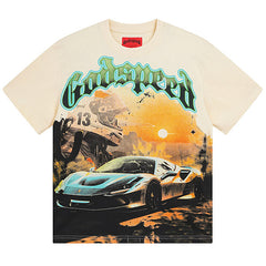 Sunset Drift Layered T-Shirt