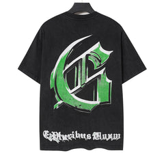 Scene Pattern T-shirt #G6188