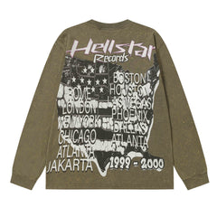 Studios Face Long Sleeve Tee
