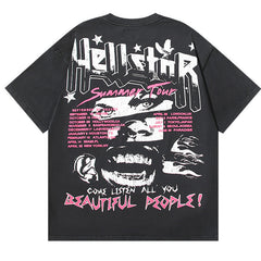 Washed Print T-Shirt