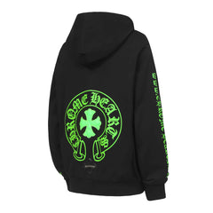 CH Letter Cross Pattern Hoodie #L3189