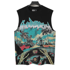 Racing Steering Wheel Vest T-shirt #G6700