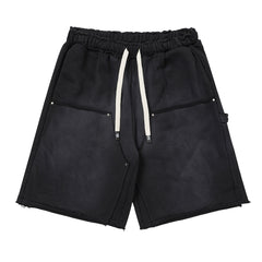 Embroidered Washed Short #G001