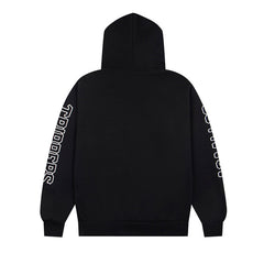 Letter Pattern Zipper Hoodie #AL88