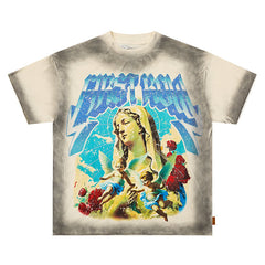 Sacred Vow Crown Heart Rhinestone Tee