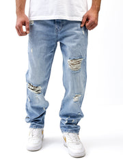 MODP Blue Ripped Jeans